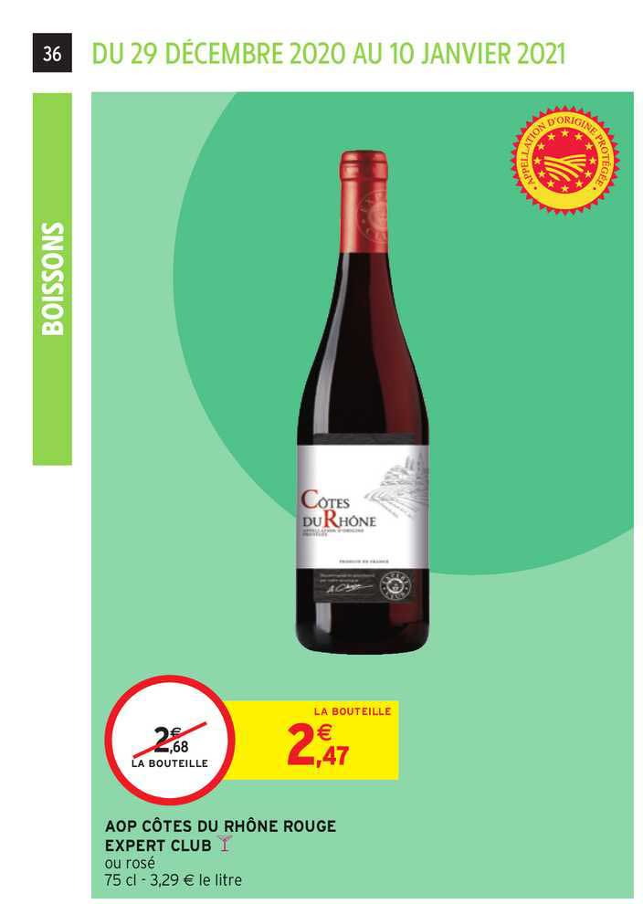 Aop Côtes Du Rhône Rouge Expert Club