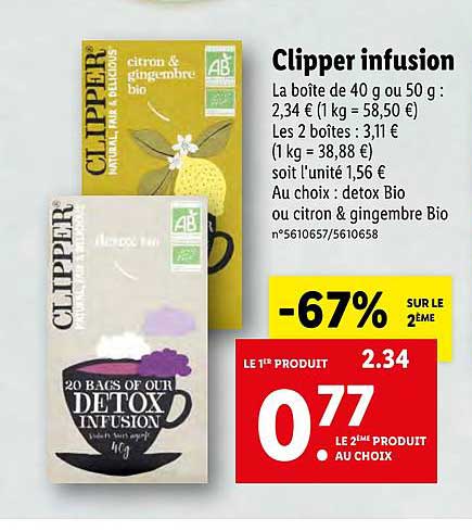 Clipper Infusion
