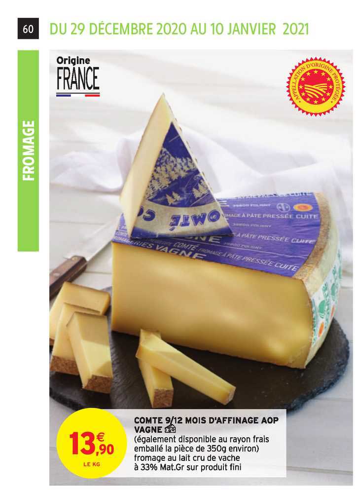 compté 9 12 mois d'affinage aop vagne