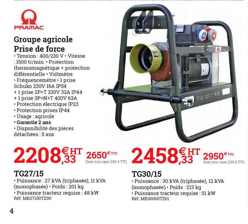 groupe agricole prise de force pramac