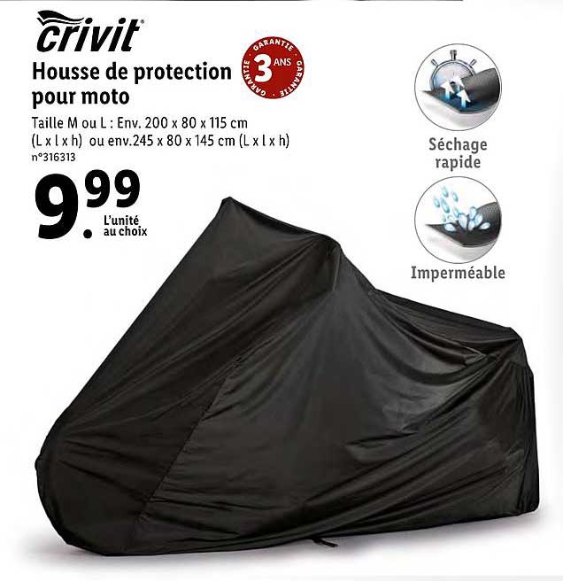 Housse De Protection Pour Moto Crivit