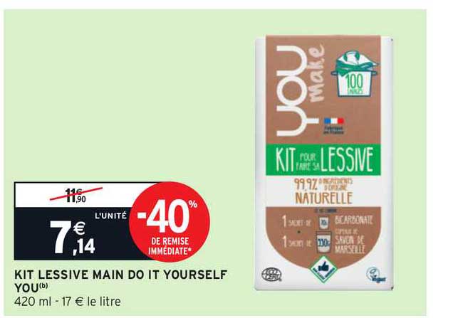 kit lessive main do it yourself you -40% de remise immédiate