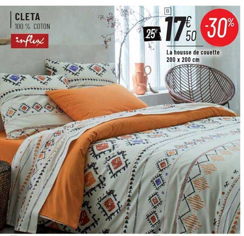 La Housse De Couette 200 X 200 Cm Cleta