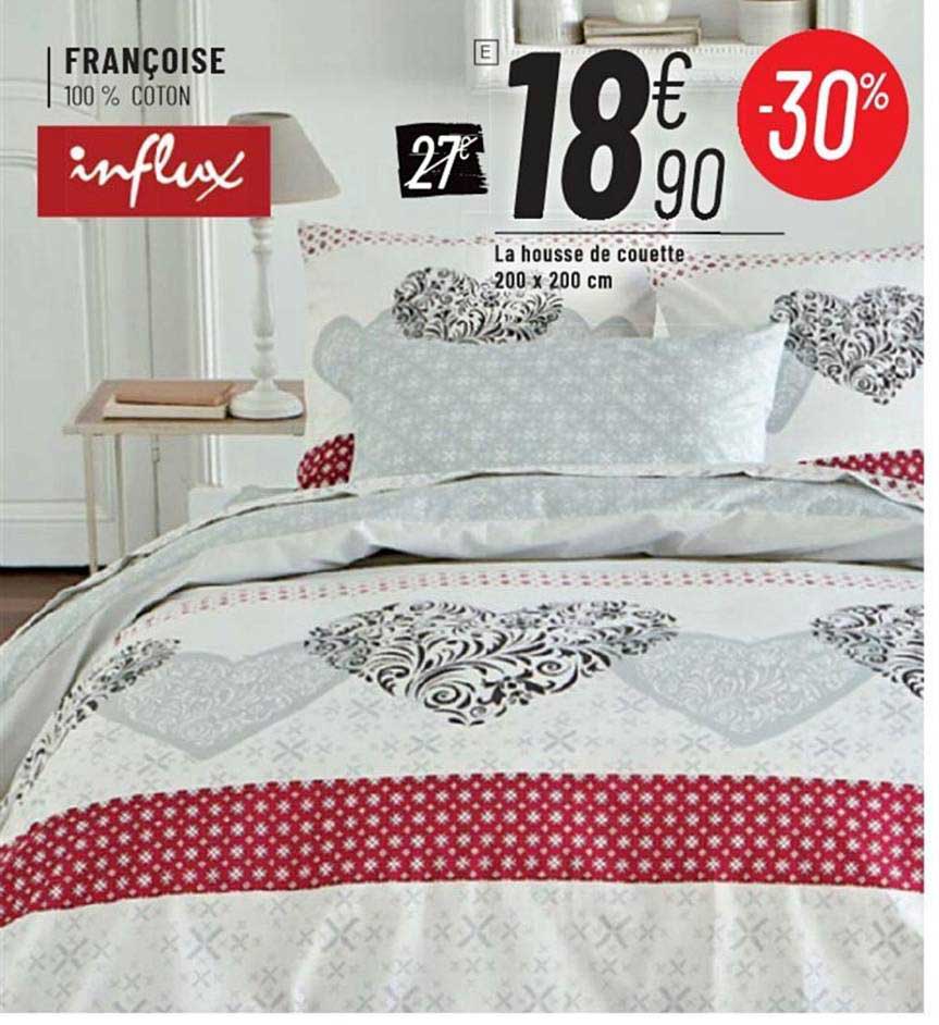 la housse de couette 200 x 200 cm françoise