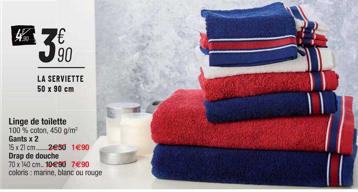 La Serviette, Linge De Toilette, Gants, Drap De Douche