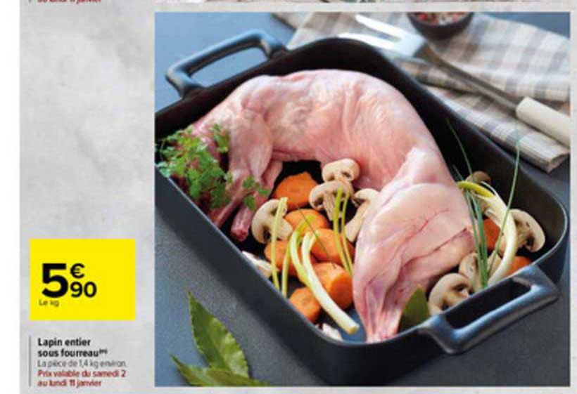 lapin entier sous fourreau