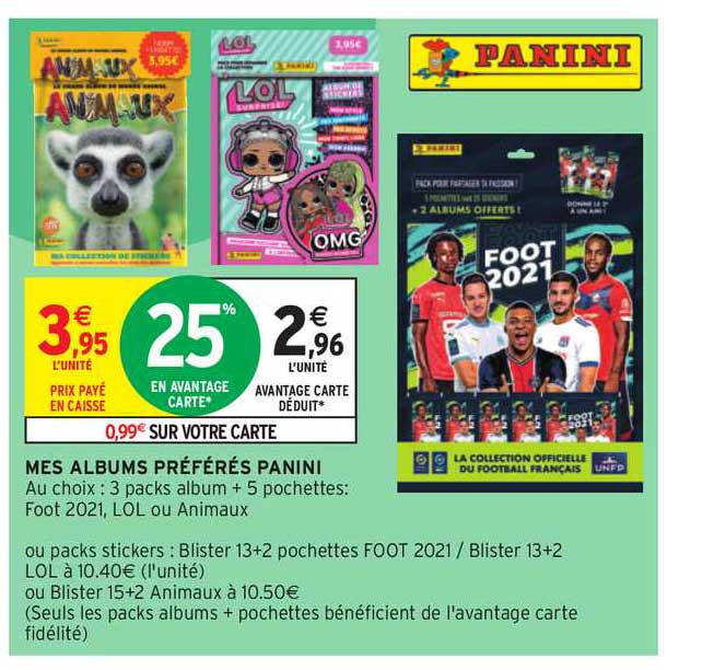 mes albums préférés panini