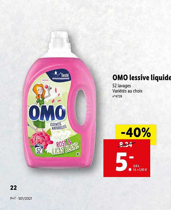 Omo Lessive Liquide