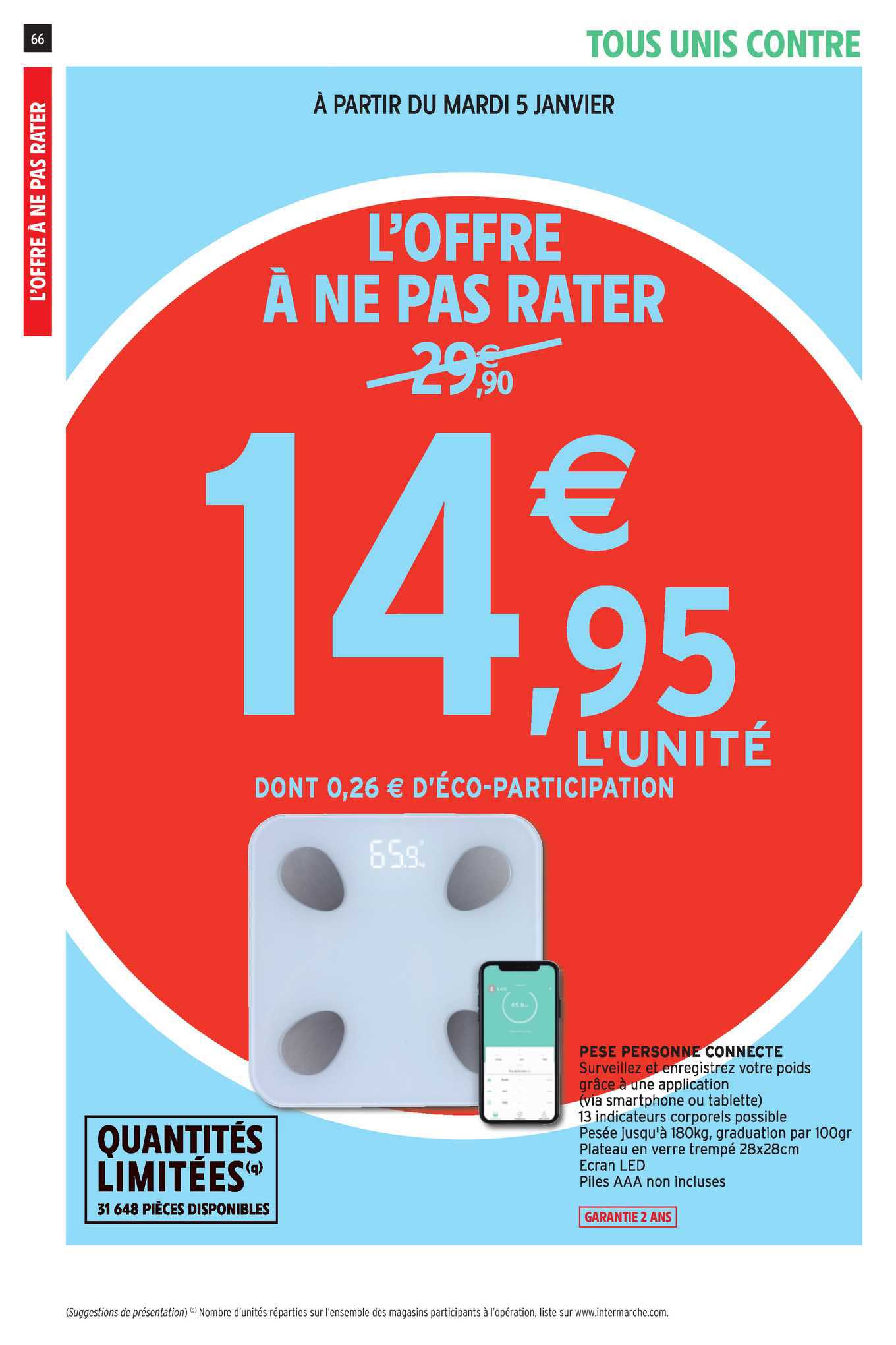 pèse personne connecté