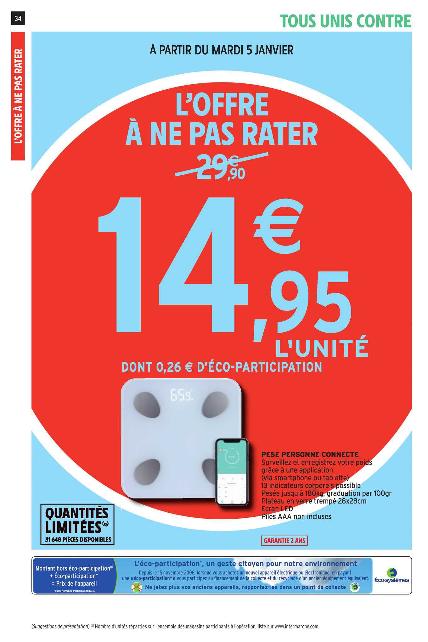 pèse personne connecté