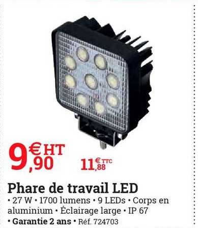 phare de travail led