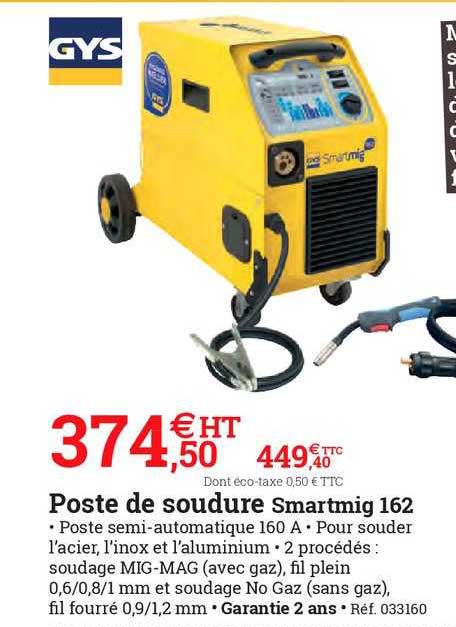 Poste De Soudure Smartmig 162