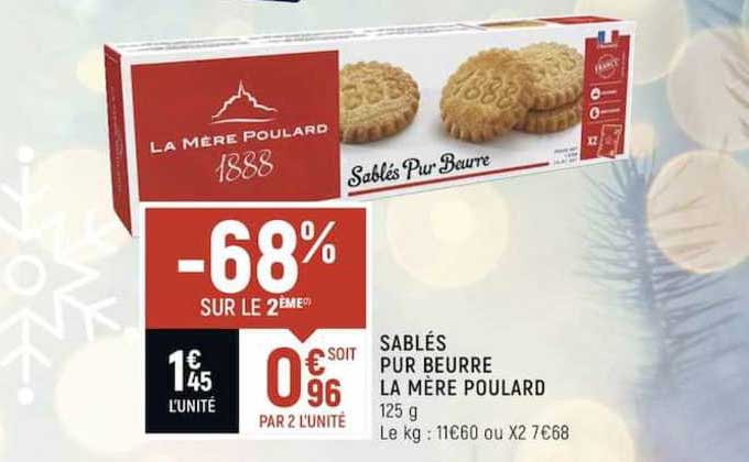 sablés pur beurre la mère poulard