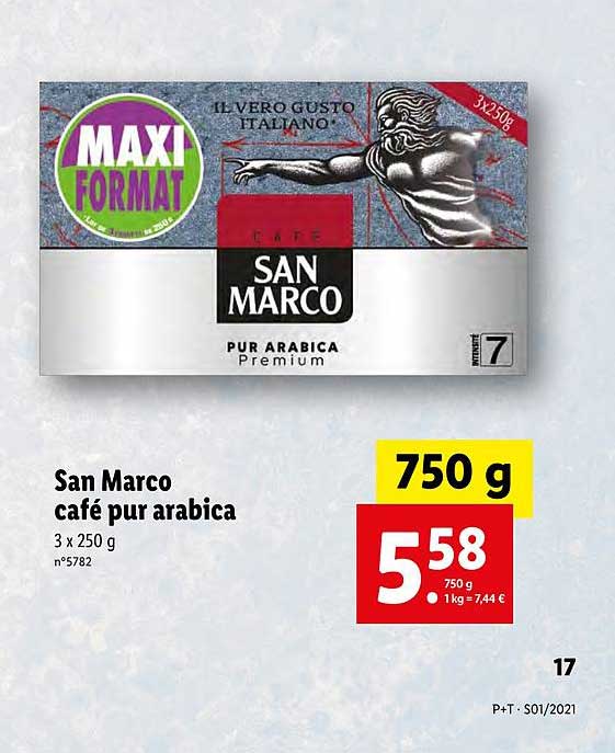 San Marco Café Pur Arabica