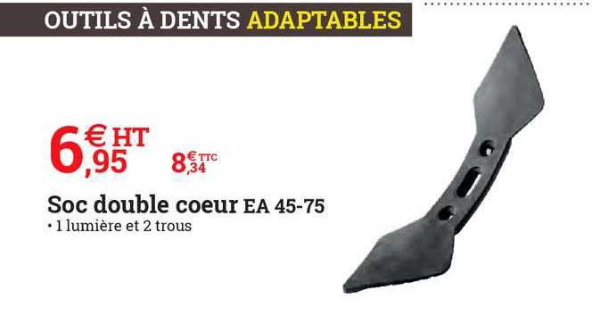 soc double cœur ea 45 75