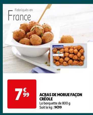 acras de morue façon créole