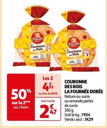 couronne des rois la fournée dorée