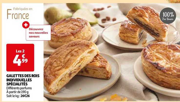 galettes des rois individuelles spécialités