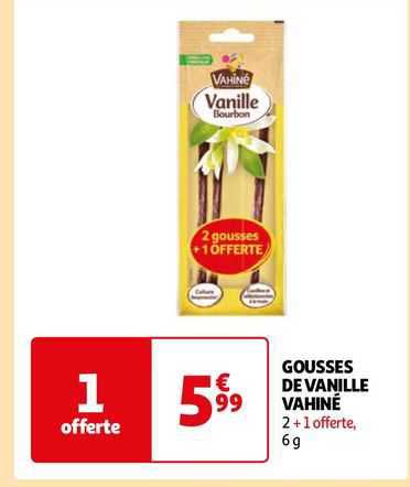 gousses de vanille vahiné