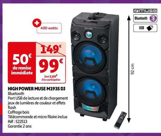 high power muse m1935 dj