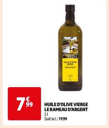 huile d'olive vierge le rameau d'argent