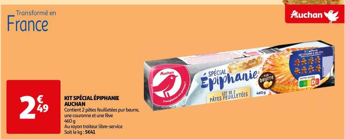 Kit Spécial épiphanie Auchan