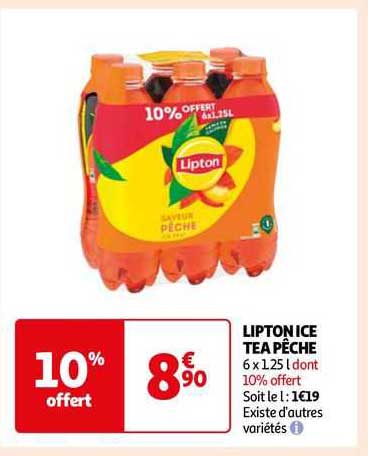 Lipton Ice Tea Pêche