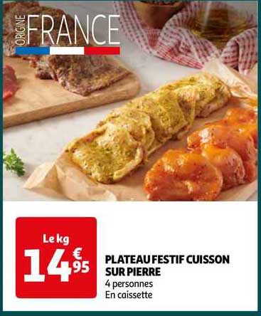 Plateau Festif Cuisson Sur Pierre