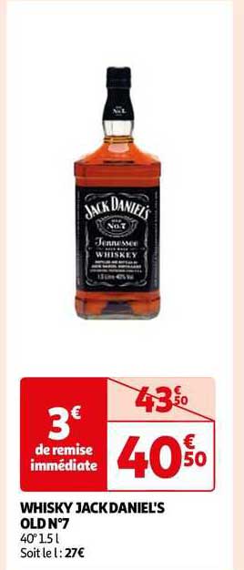 whisky jack daniel's old n°7