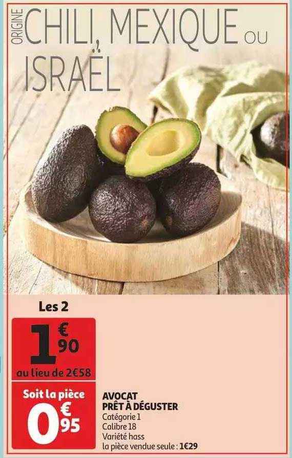 Avocat Prêt à Déguster