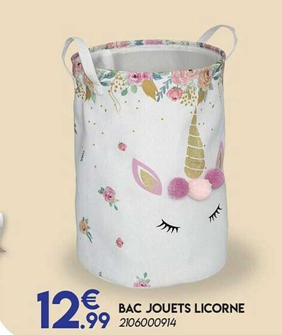 Bac Jouets Licorne