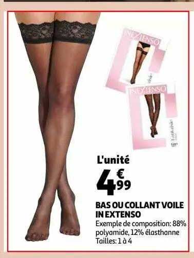bas ou collant voile in extenso