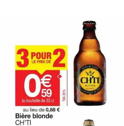 Bière Blonde Ch'ti