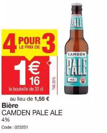 bière camden pale ale
