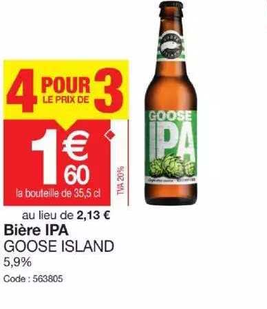 bière ipa goose island