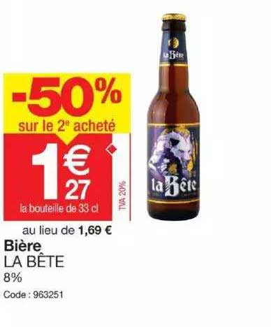 Bière La Bête