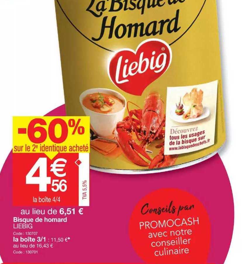 bisque de homard liebig