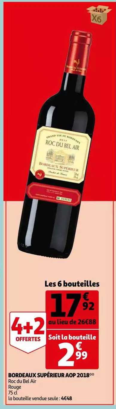 bordeaux supérieur aop 2018 roc du bel air