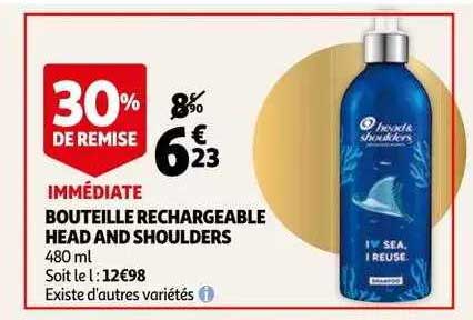 bouteille rechargeable head and shoulders