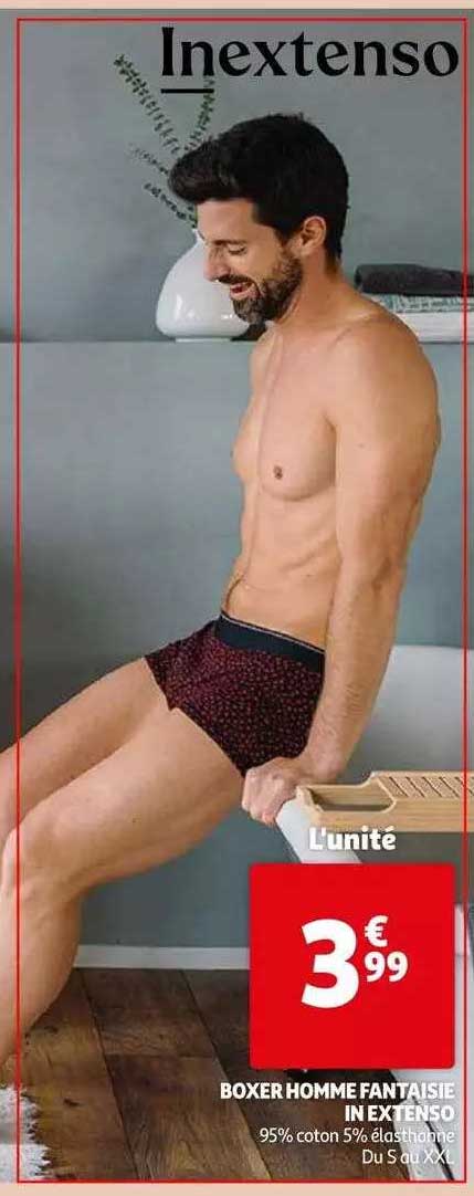 boxer homme fantaisie in extenso