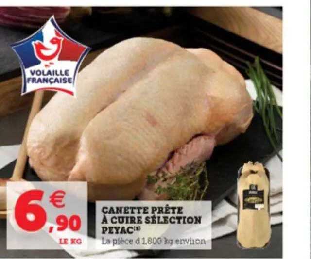 Canette Prête à Cuire Sélection Peyac