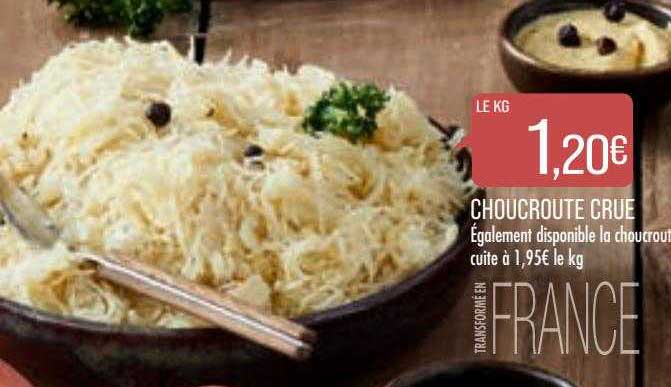 Choucroute Crue