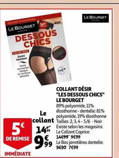 collant désir "les dessous chics" le bourget