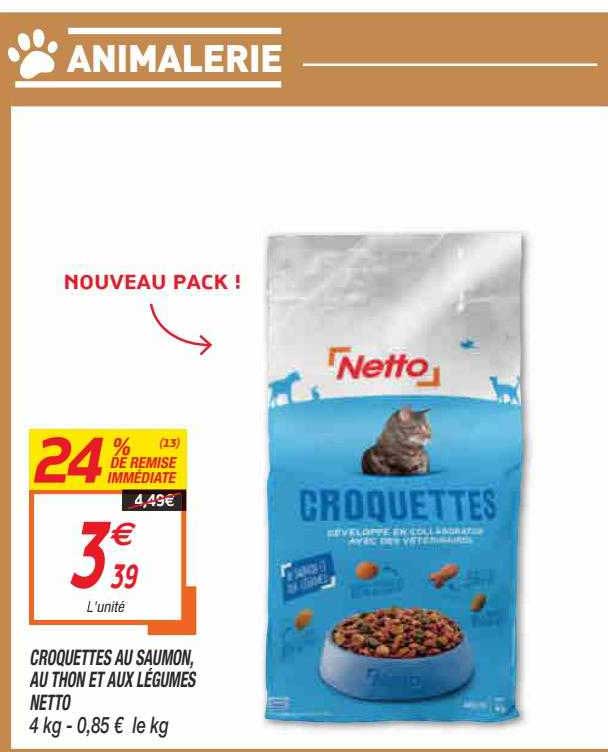 Croquettes Au Saumon, Au Thon Et Aux Légumes Netto