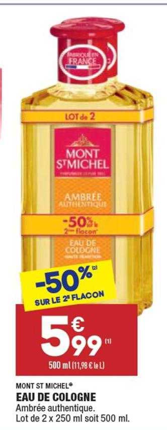 Eau De Cologne Mont St Michel