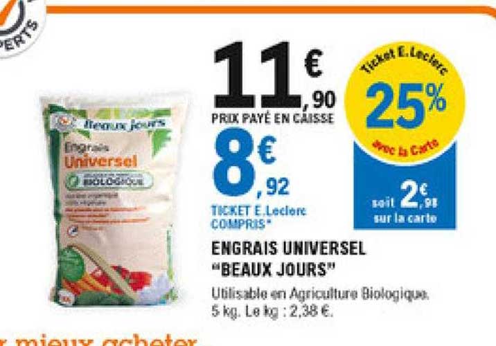 Engrais Universel "beaux Jours"