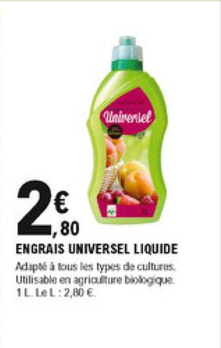 engrais unversel liquide