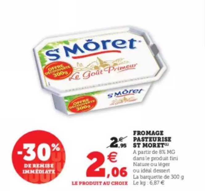 fromage pasteurisé st môret