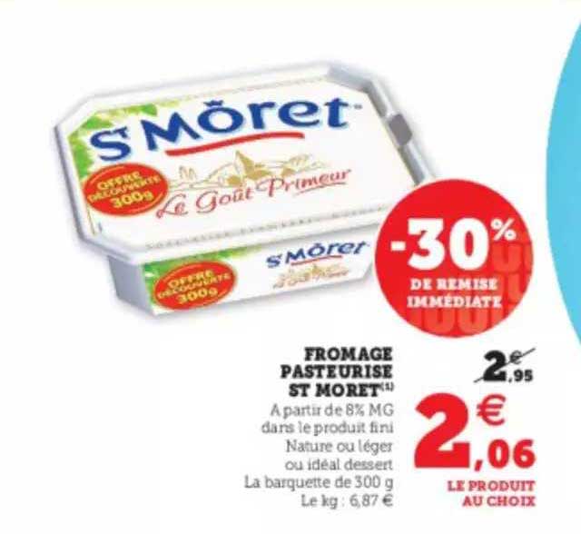 fromage pasteurisé st môret
