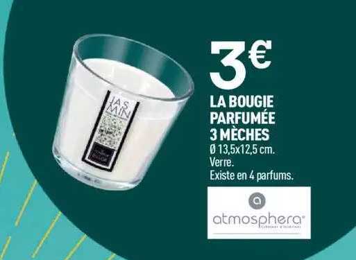La Bougie Parfumée 3 Mèches